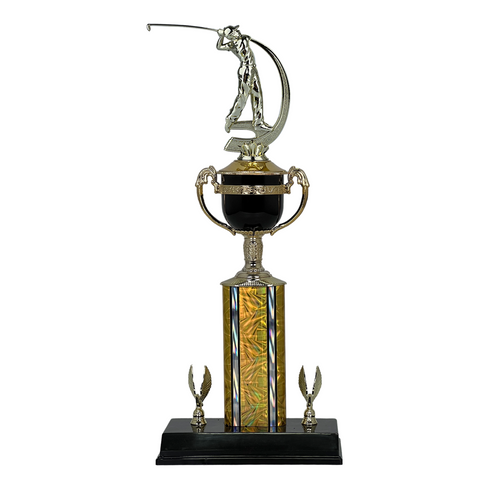 Trofeo de Tubo con Figura Serie 442 de Golf